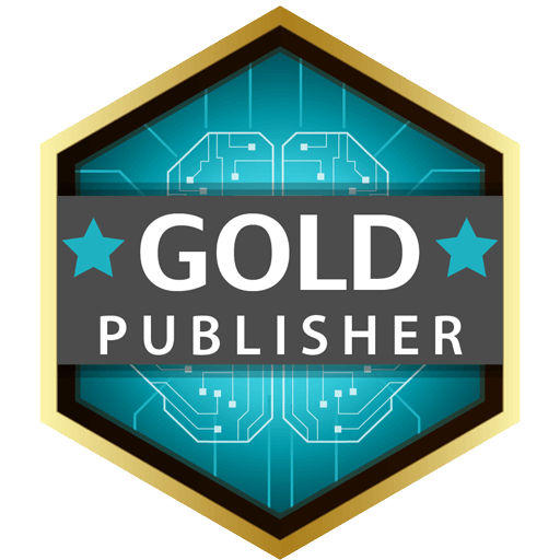 Gold Publisher badge